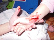 Malování na dřevěné magnetky